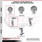 Service Caster 4 Inch Semi Steel Cast Iron Wheel Rigid Caster with Roller Bearing SCC SCC-20R420-SSR - alternate 2